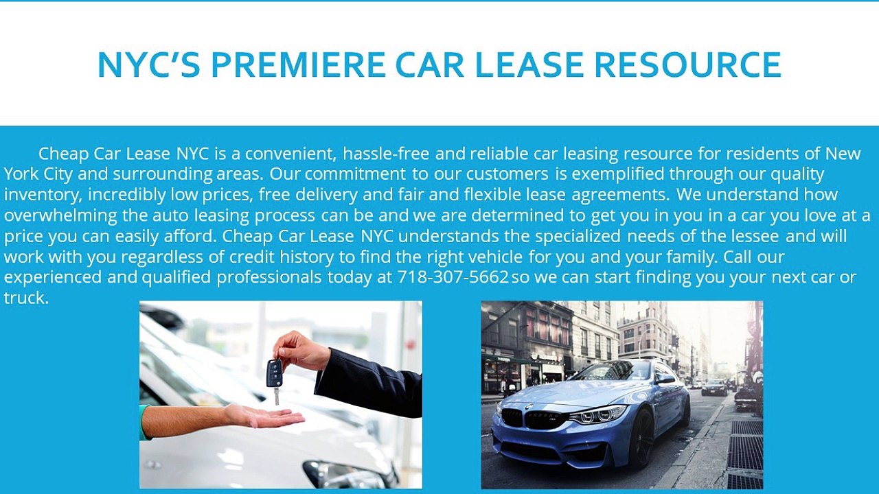 Cheap Car Lease NYC