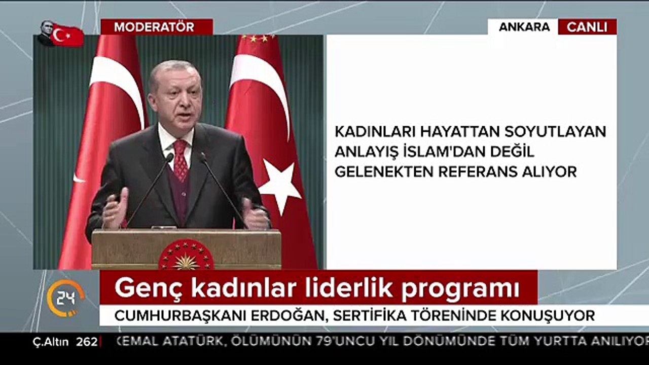 Cumhurbaşkanı Erdoğan: Kadın eli değmeyen iş yarımdır