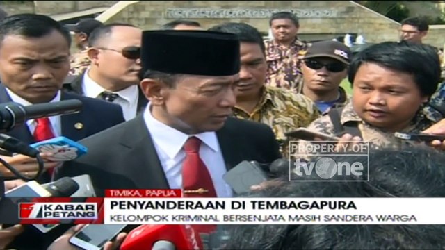 Tim Gabungan Belum Bisa Masuk Ke Lokasi Penyanderaan Di Tembagapura