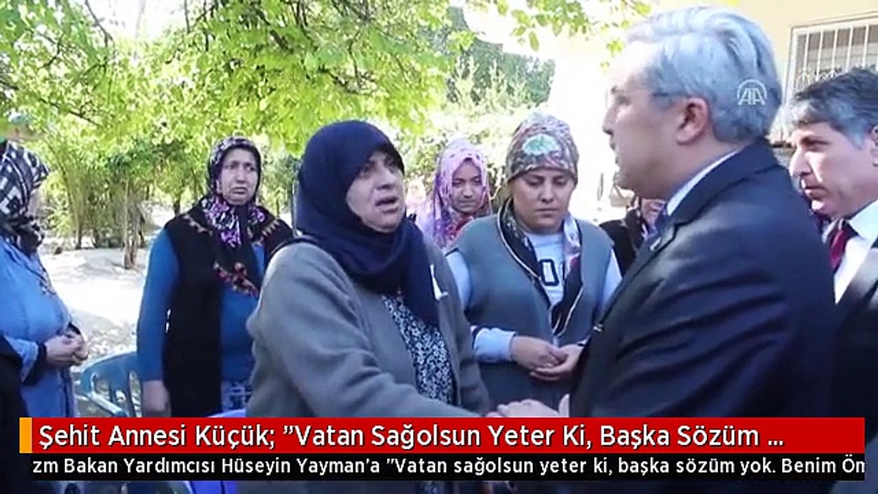 Şehit Annesi Küçük: "Vatan Sağolsun Yeter Ki, Başka Sözüm Yok. Benim Ömerlerim Çok" - Hatay
