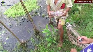 Amazing Boy Fishing - Free line Fishing By Smart Boy