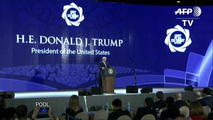 Trump denuncia abusos do comércio mundial
