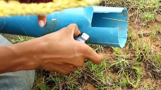 Awesome Quick Bird Trap Using Tire Car And PVC -