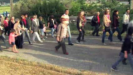 Regardez un large extrait de l'intervention de la compagnie L'Ombre Folle