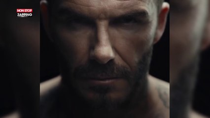 David Beckham sexy : il se déshabille pour la bonne cause ! (Vidéo)