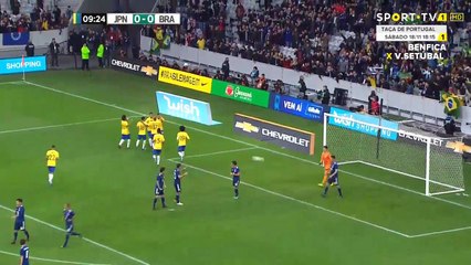 Japan vs Brazil 1-3 All Goals and Highlights FRIENDLY 2017