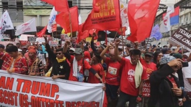 Tensión en Filipinas ante la próxima visita de Trump