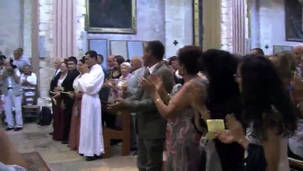 Des extraits de la cérémonie qui s'est déroulée ce dimanche.