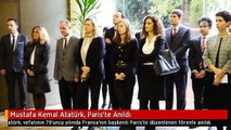 Mustafa Kemal Atatürk, Paris'te Anıldı