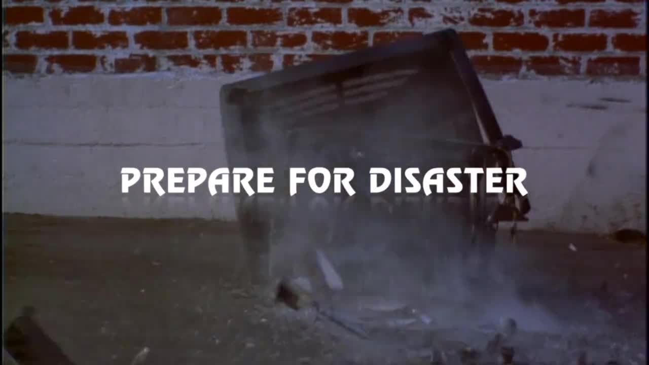 Prepare for Disaster