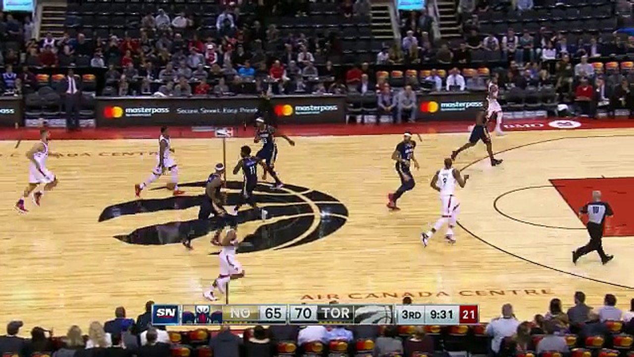 Ibaka Connects From The Corner