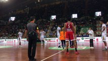 Coup d'envoi du match de basket Limoges CSP / Strasbourg par Monsieur le préfet de la Haute-Vienne
