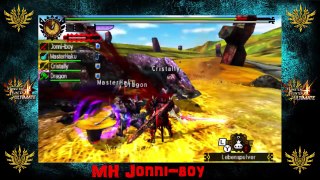 MH4U , Jonni-boys Custom Quests 008 : Showdown with the Elder Dragons
