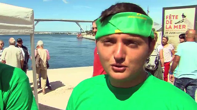 Les deux Lycées de Martigues se défient à la rame.