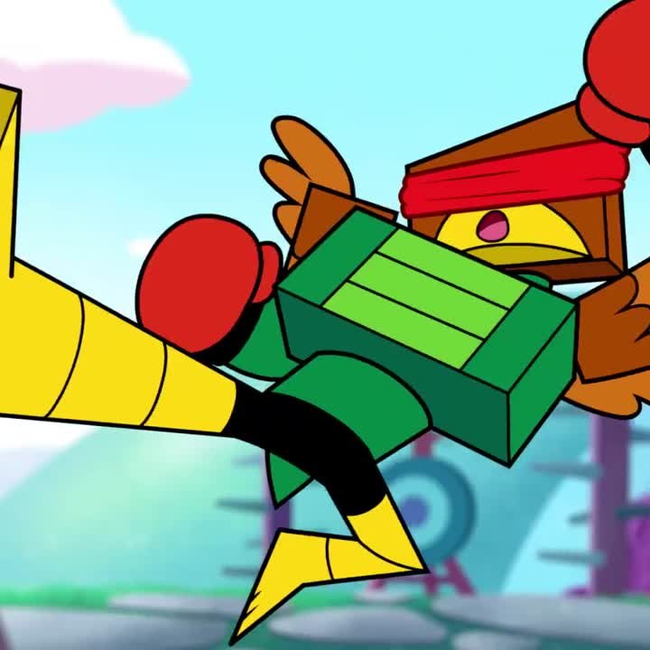 Follow Puppycorn and his big sis Unikitty through the Unikingdom and get to know some of their busy friends!
