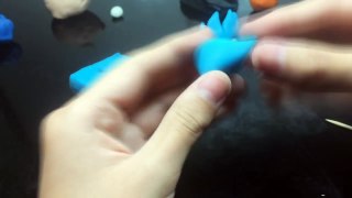 Como Hacer a Gogeta Ssj Blue/Ssj Blue Fase 3 de Plastilina