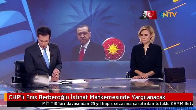CHP'li Enis Berberoğlu İstinaf Mahkemesinde Yargılanacak