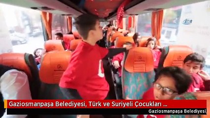 Gaziosmanpaşa Belediyesi, Türk ve Suriyeli Çocukları Anıtkabir'e Götürdü
