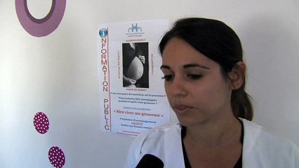 L'interview de Marion Malecki, sage-femme de l'Hôpital de Martigues.