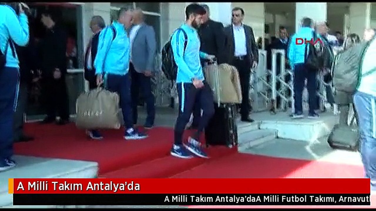 A Milli Takım Antalya'da