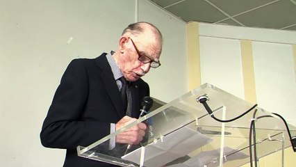 Extrait de l'allocution de Michel Salard au cours de la cérémonie.