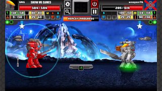 SuperMechs - PVP - 2.VS.2 - 6 Battles - Full Game Play - 1080 HD