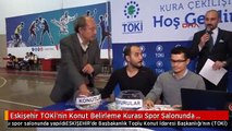 Eskişehir TOKİ'nin Konut Belirleme Kurası Spor Salonunda Yapıldı
