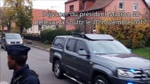 Emmanuel Macron a déjeuné au Bellevue (Soultz)
