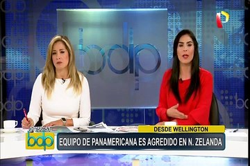 Equipo de Panamericana narró cómo fueron agredidos por neozelandeses