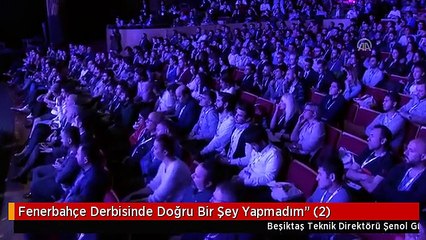 Fenerbahçe Derbisinde Doğru Bir Şey Yapmadım" (2)