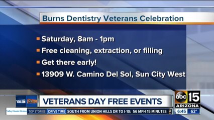 Download Video: Freebies and discounts for veterans