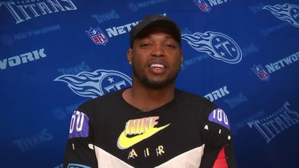 Derrick Henry talks Titans defense, Eddie George, Leonard Fournette