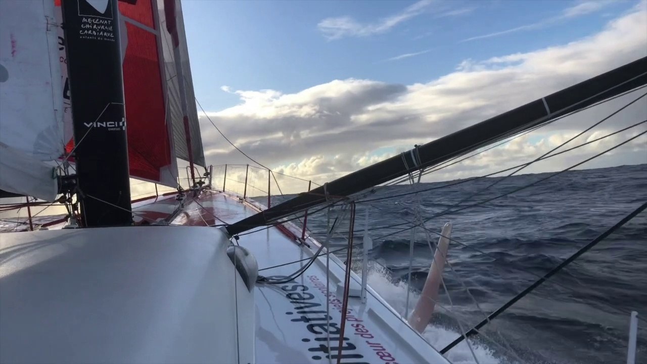 TJV 2017 - Initiatives-Coeur - Tanguy de Lamotte et Samantha Davies 10.11.17 EN