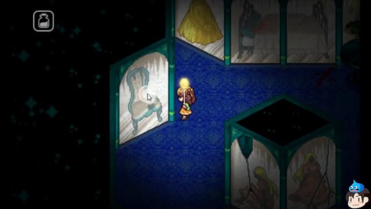 【ナイトメアランド】 脱出・謎解き探索ホラーゲーム　ゆっくり実況プレイ Part2 「ミラーハウス編 謎の少女との出会い」