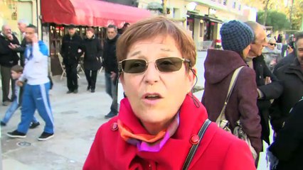 Les réactions des promeneurs