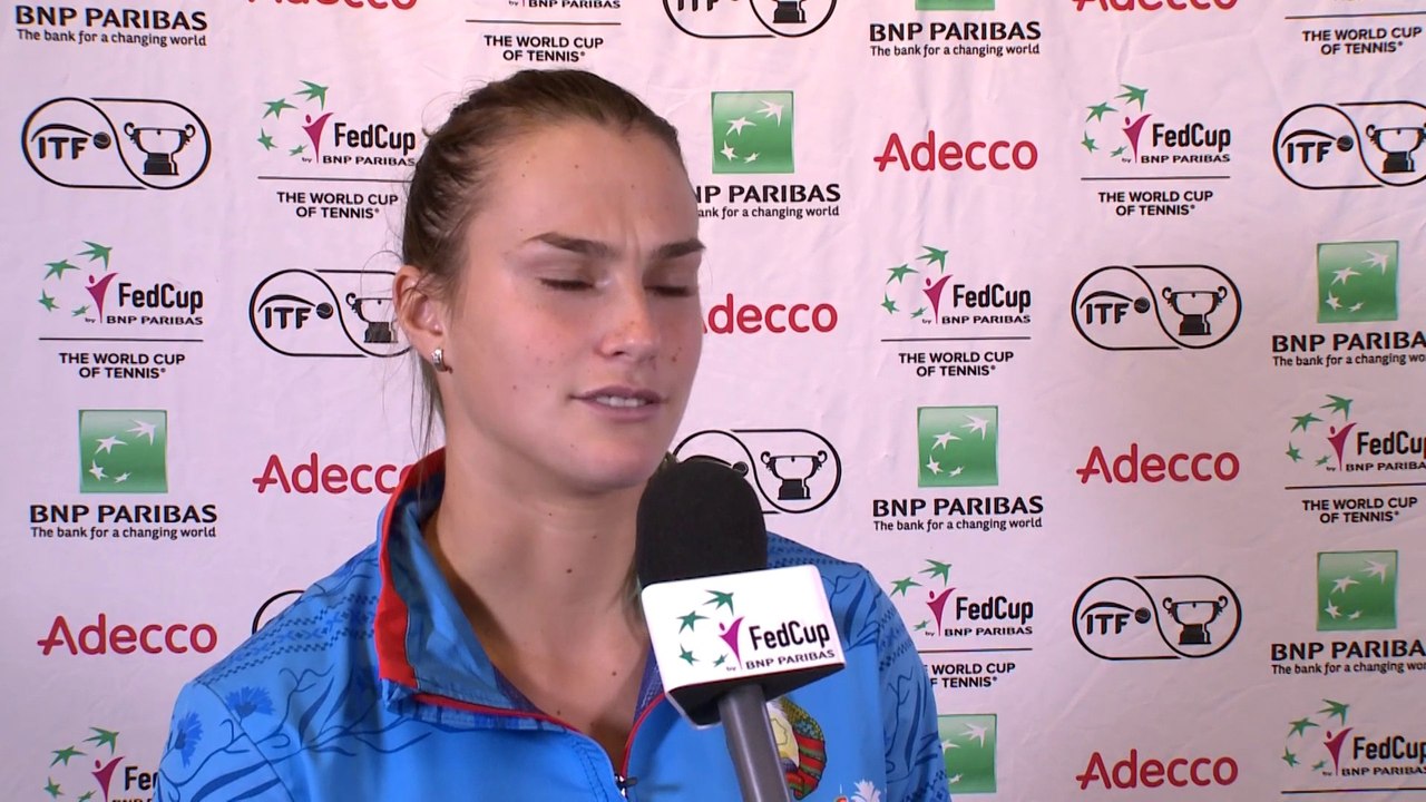 Draw interview: Aryna Sabalenka (BLR)