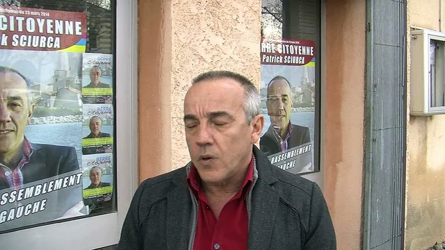 L'interview de Patrick Sciurca, candidat soutenu par le Front de Gauche à Berre.
