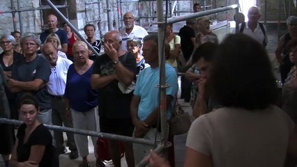 Explication-démonstration de la technique de restauration à l'or fin