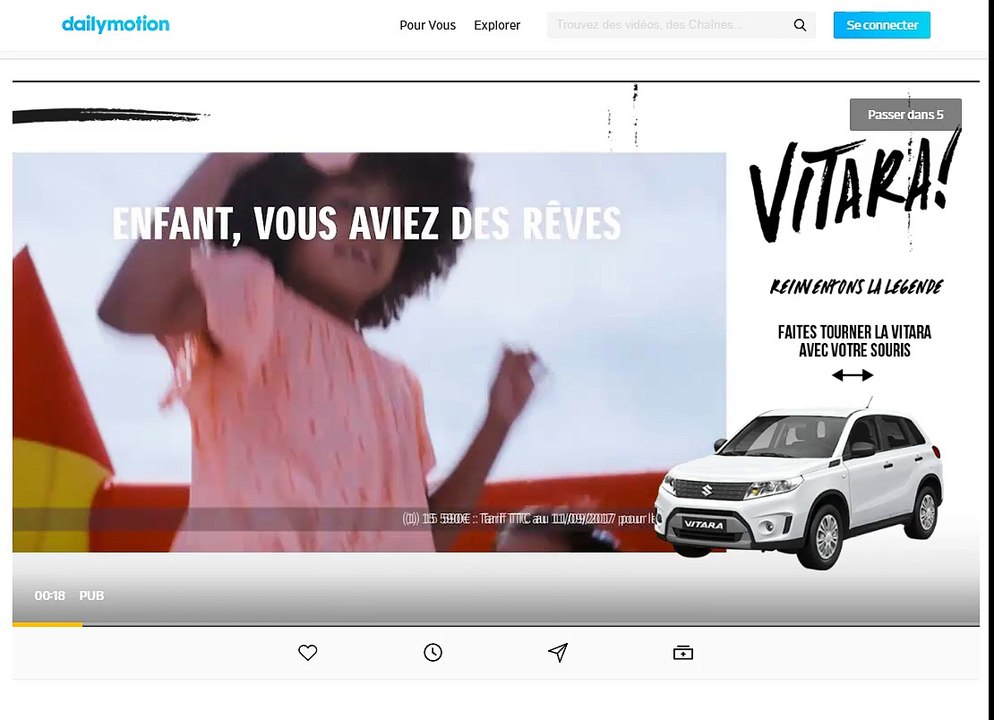 Préroll habillé&360 - Suzuki