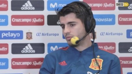 Álvaro Morata: "Claro que volvería al Real Madrid otra vez"