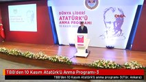TBB'den 10 Kasım Atatürk'ü Anma Programı-3