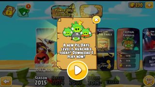 Angry Birds Seasons Power up test site and Trick or Treat All levels