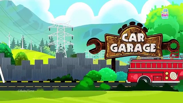 Scary Fire Truck Garage | Good Vs Evil | Evil To Good Transformation | Car Garage Videos For Kids