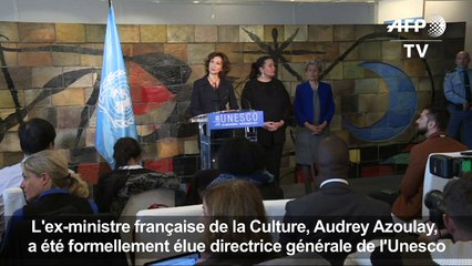 La Française Audrey Azoulay confirmée à la direction de l'Unesco