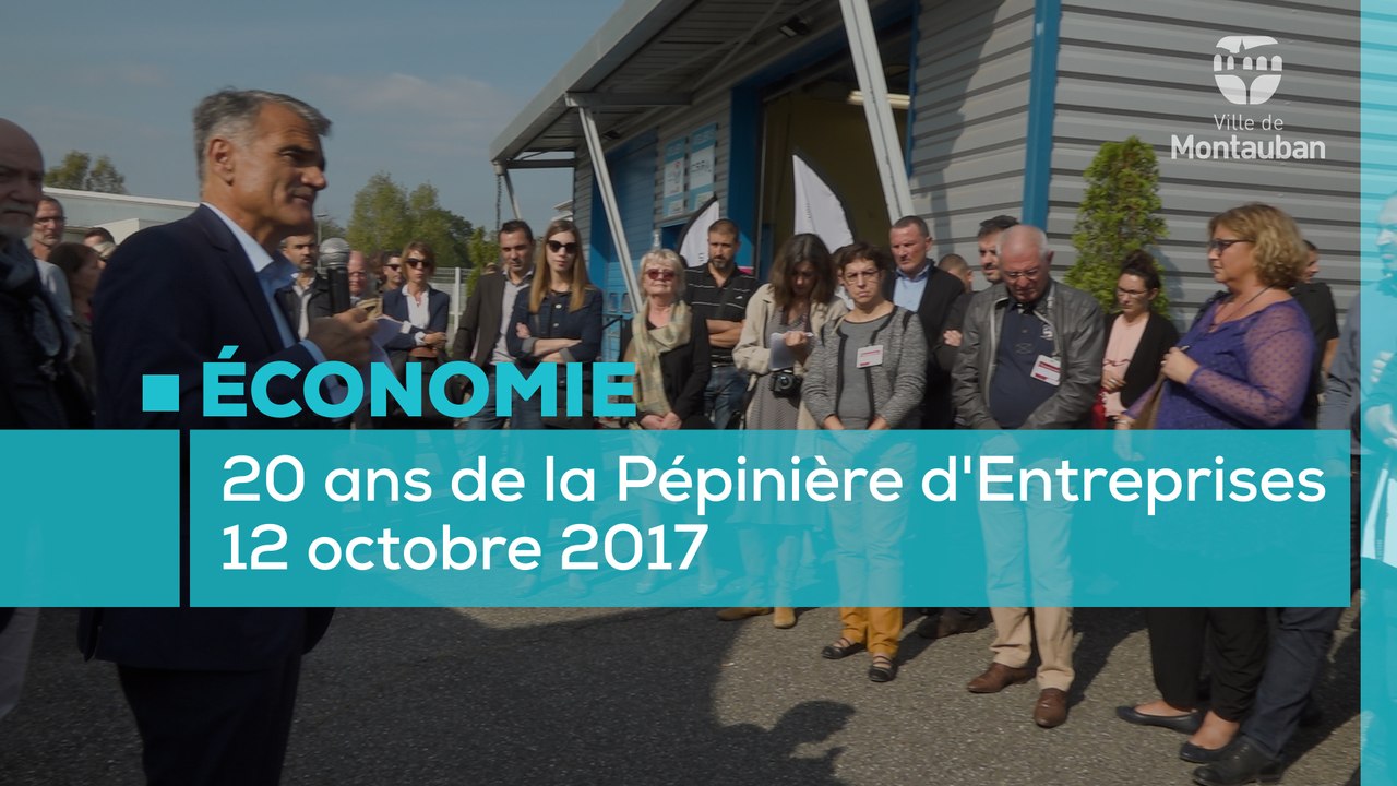 20 ans de la pépinière d'entreprises