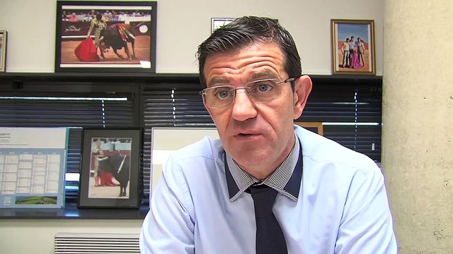 Bernard Carbuccia, directeur des arènes d'Istres.