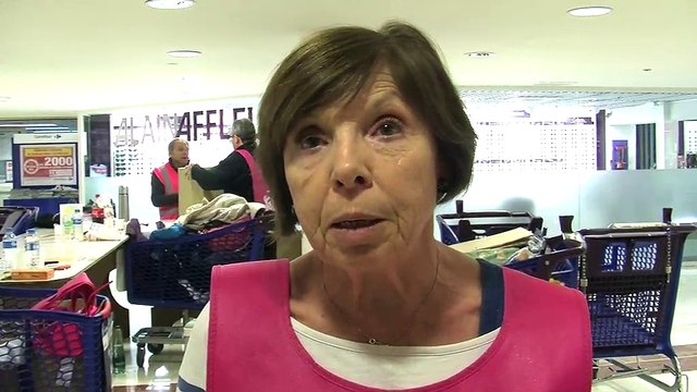 L'interview de Marie-France Roiné, responsable des Restos du Coeur à Vitrolles.