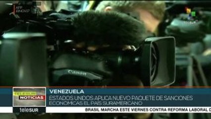 EE.UU. aplica nuevo paquete de sanciones contra Venezuela