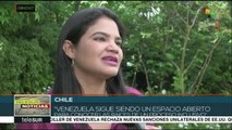 Chile:vicemin. de la Mujer de Venezuela reivindica la Rev. Bolivariana