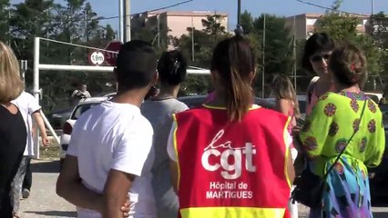 La colère monte chez les salariés de l'hôpital, de Total la Mède et les agents territoriaux